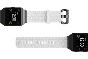 Fitbit Watch Band Ionic Dimension Arrows White